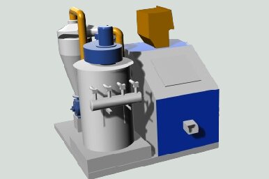 100kg/h Copper Wire Recycling Machine