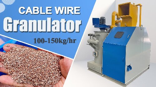 100kg/h Cable Recycling Machine