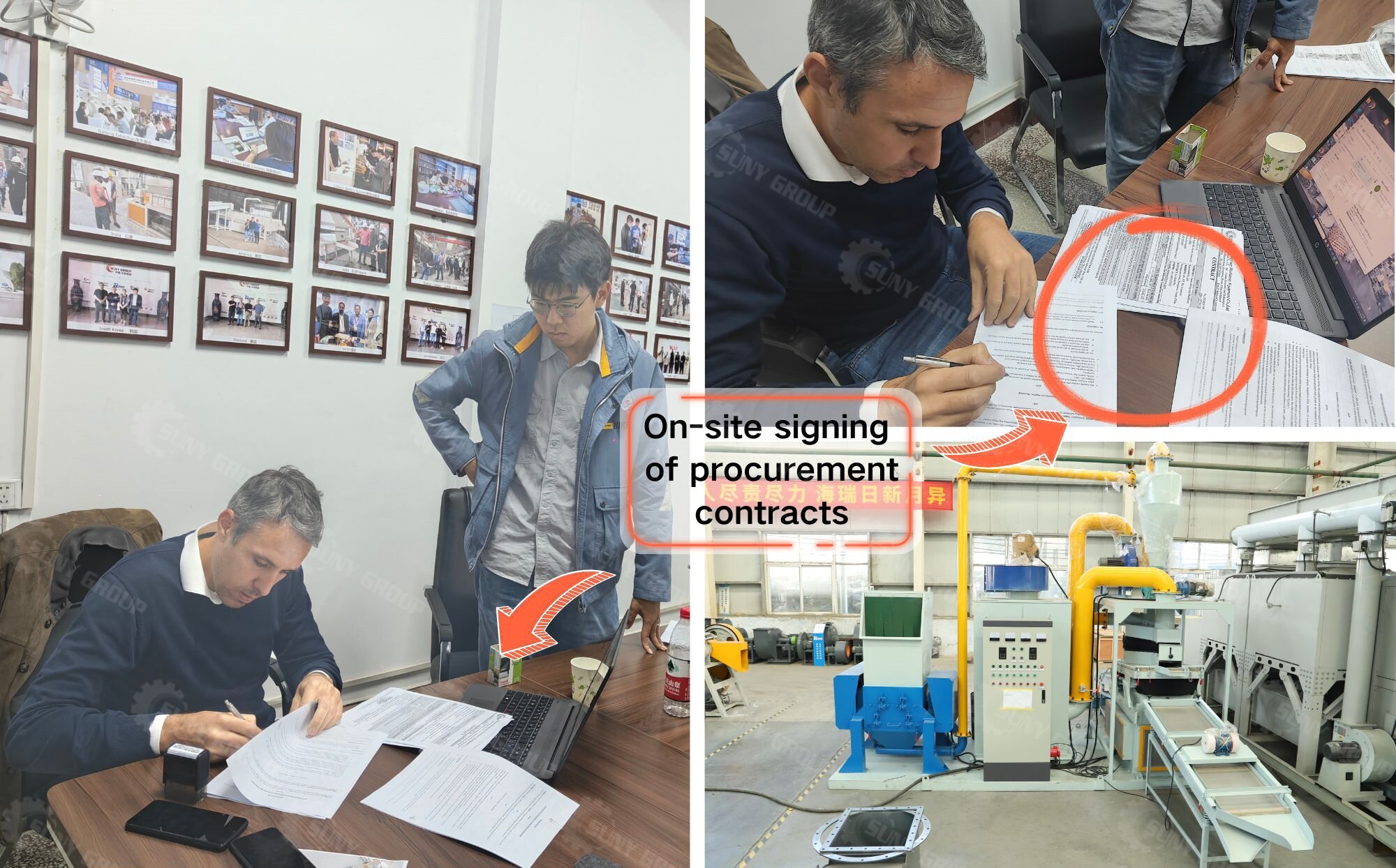 Australian Customer Signs Purchase Agreement for Copper Wire Granulator Machine