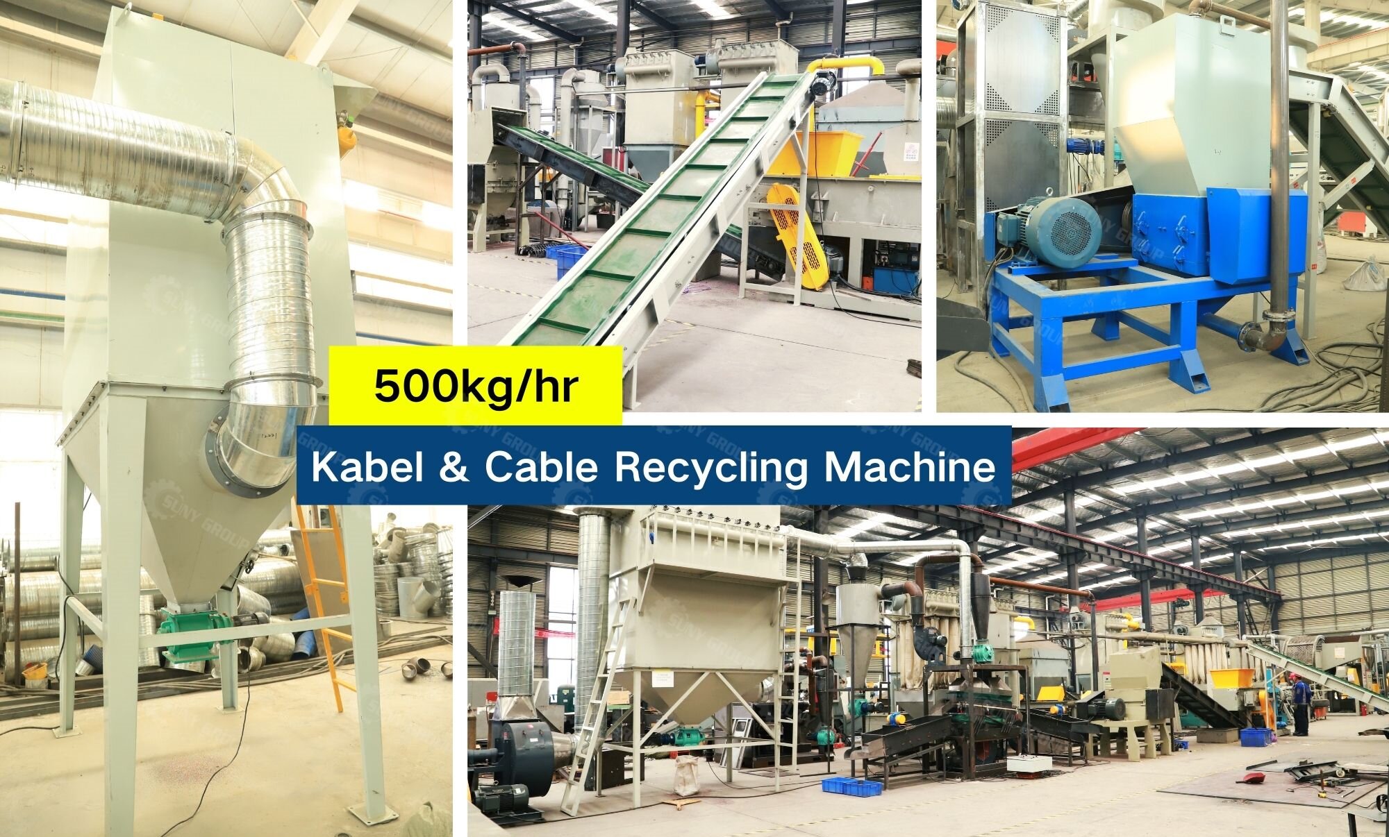 scrap cable recycling machine