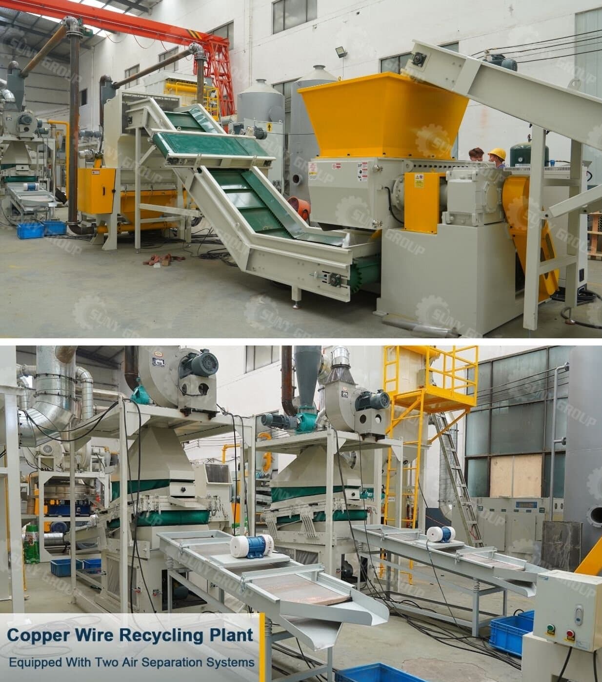 New Scrap Copper Wire Recycling Plant