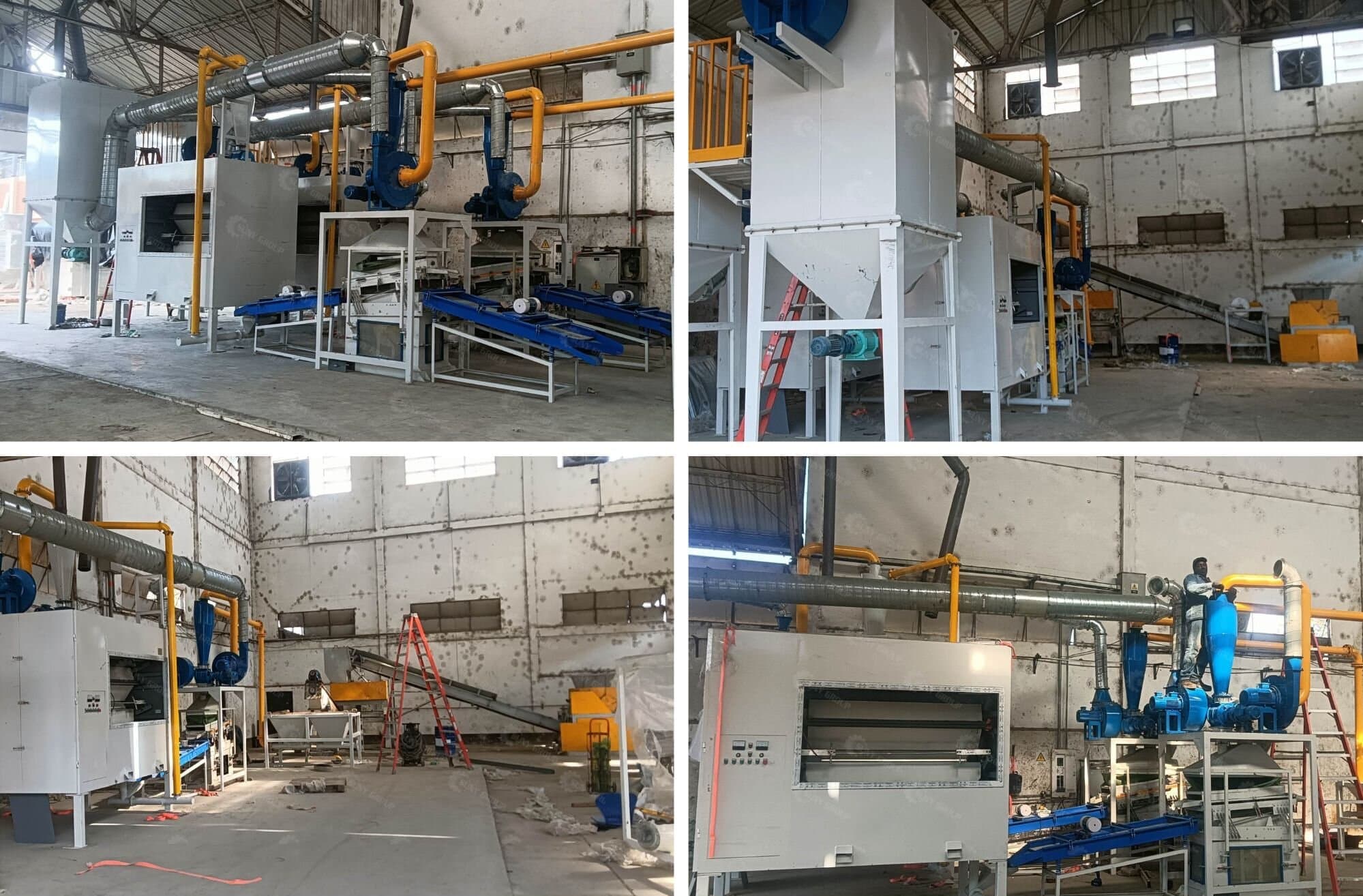 Colombian Customer Successfully Installs Waste Cable Recycling System