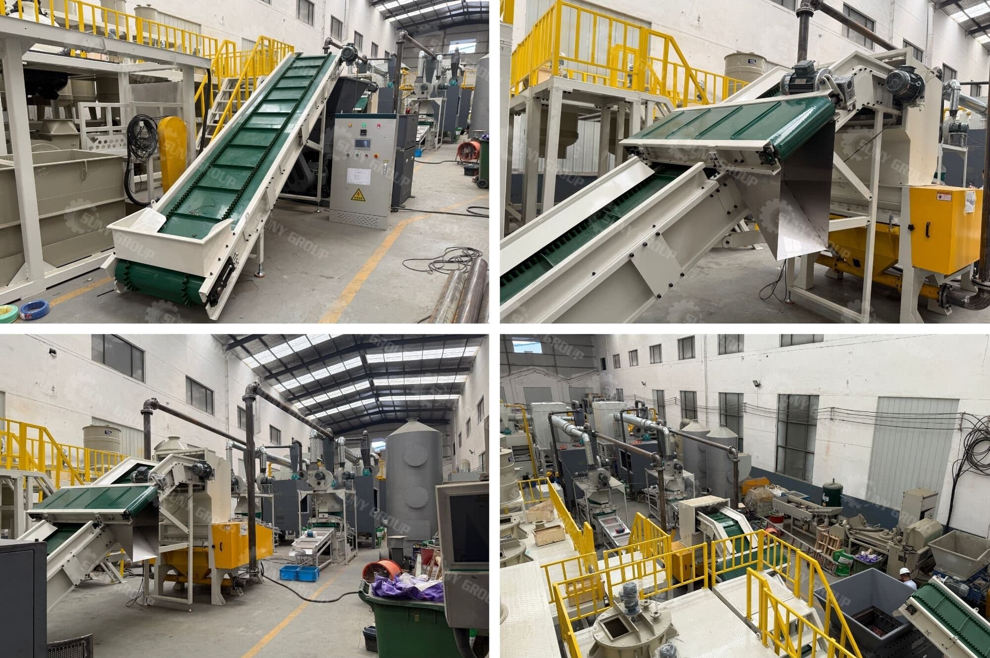 Copper cable recycling machine for scrap wire recovery