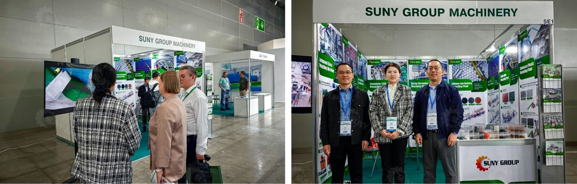 SUNY GROUP One Stop Recycling Solutions at Wastech Moscow Show