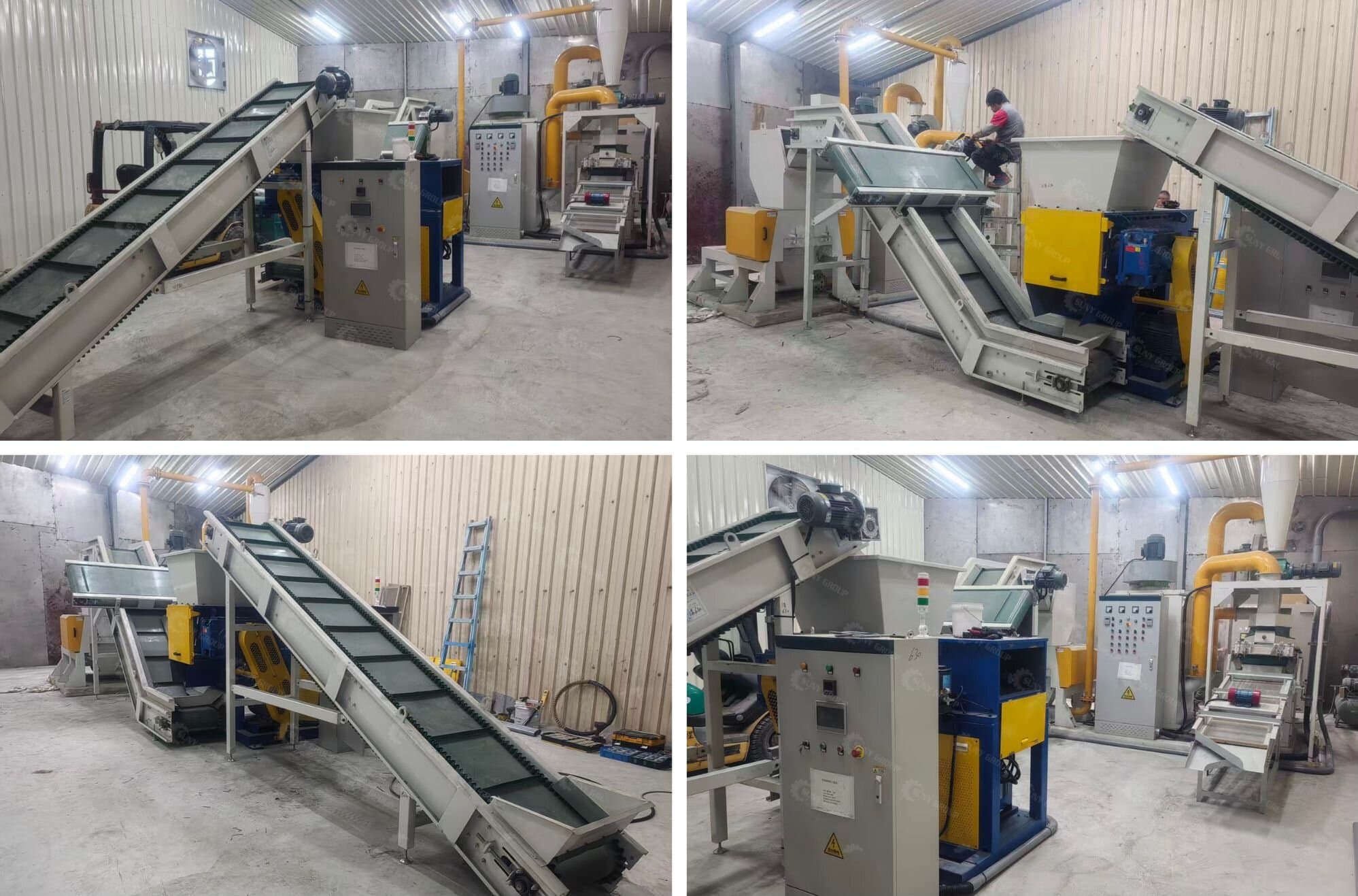 Cable Recycling Machine Installed in Taiwan Cable Recycling Machine Installed in Taiwan