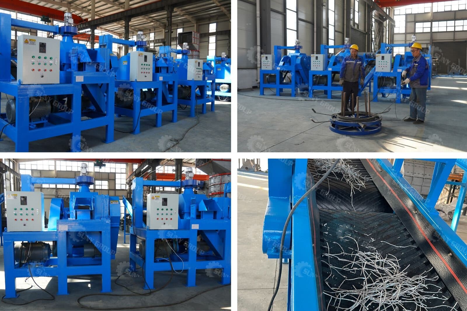 Integrated ACSR Dismantling & Recycling Equipment